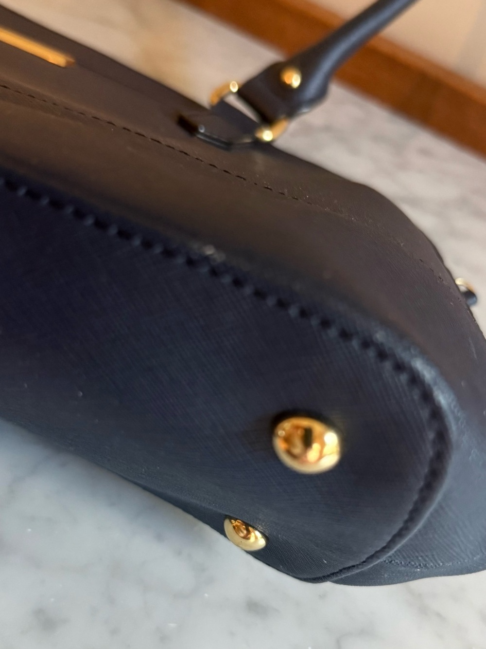 Tignanello Clean & Classic Saffiano Leather Satchel Handbag - Picture 10 of 10